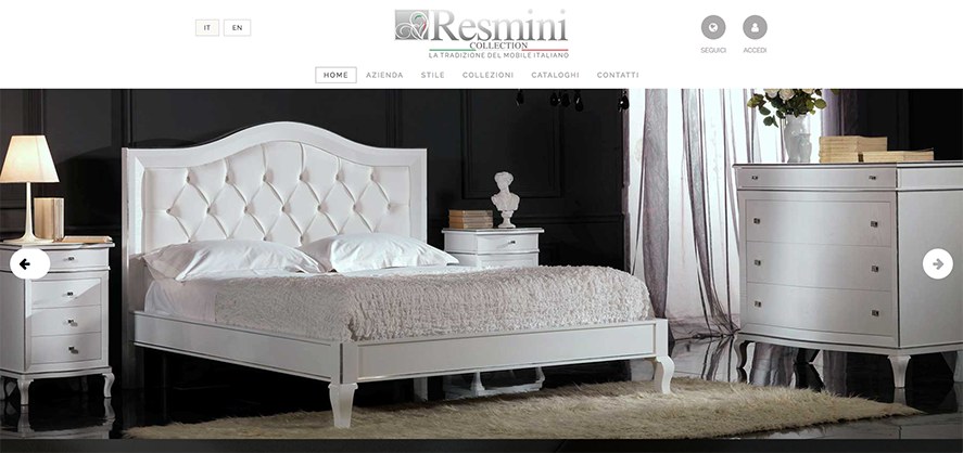 Resmini Collection | Web Site